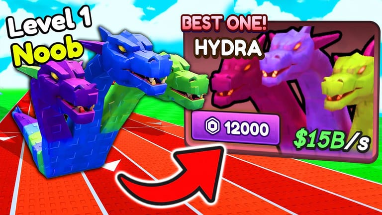 Race for Eggs video thumbnail comparing an early-game racer with an expensive pet