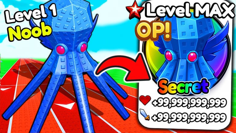 Race for Eggs video thumbnail of a max-level Kraken pet on a race track
